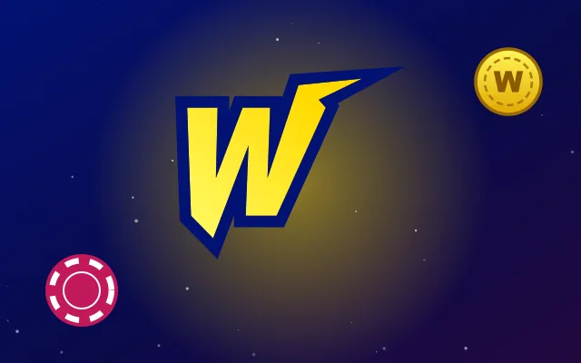 About Wonaco Casino: the yellow W emblem with casino chips and a coin About Wonaco Casino: the yellow W emblem with casino chips and a coin